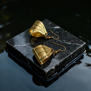 Moroccan Handmade Brass Earrings