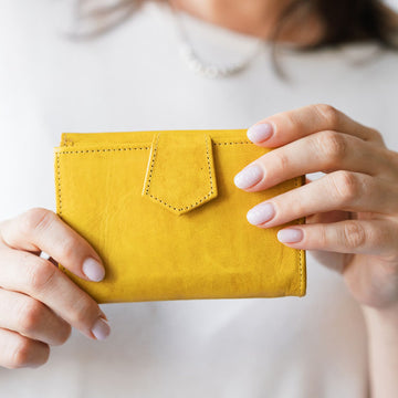Small Yellow Wallet