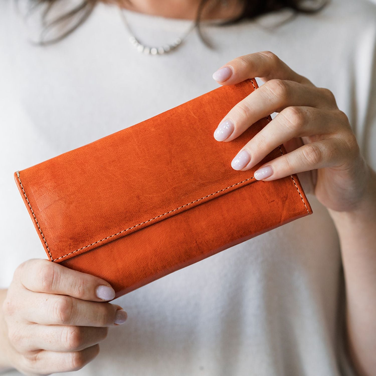 Big Orange Wallet