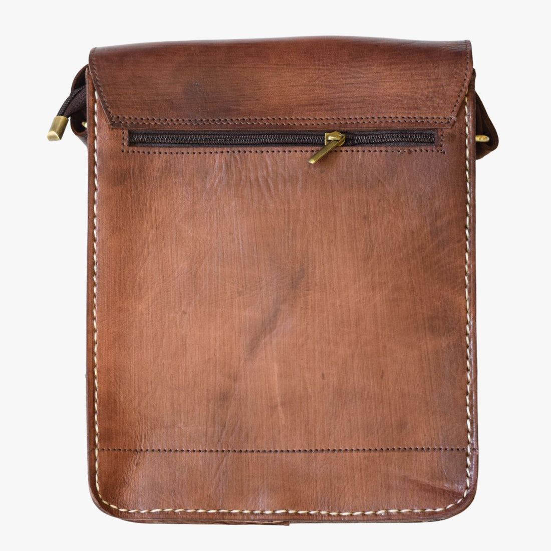 Brown Leather Satchel