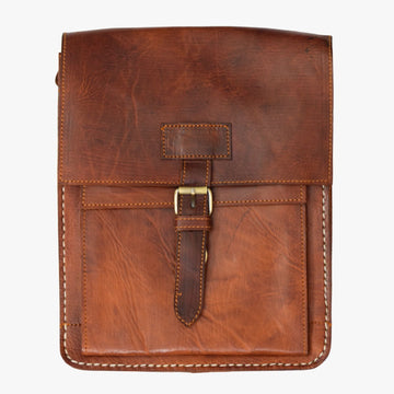 Brown Leather Satchel